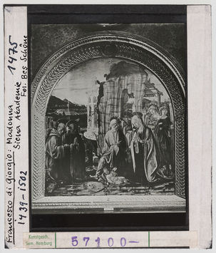 Vorschaubild Francesco di Giorgio Martini: Geburt Christi. Siena, Pinakothek 